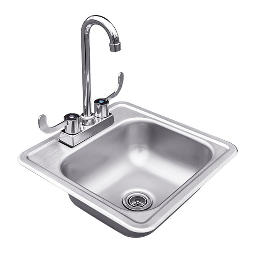 Stainless Sink & Faucet
