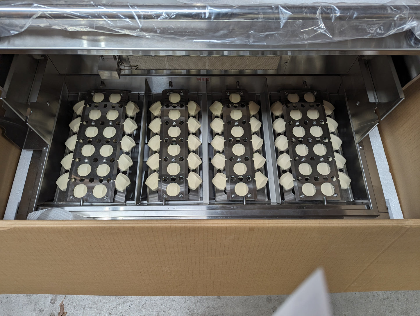 RON38B Briquette Trays