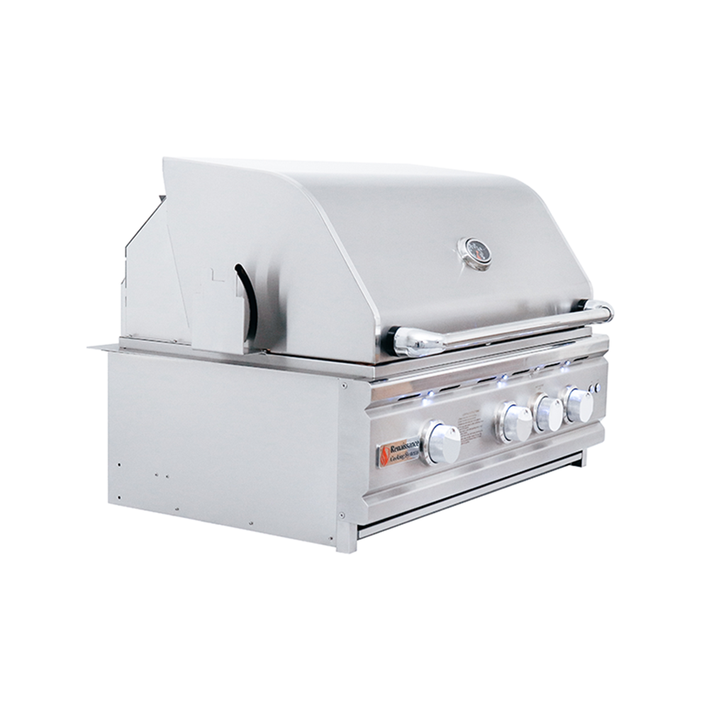 30" Cutlass Pro Built-in Grill Head - RON30B
