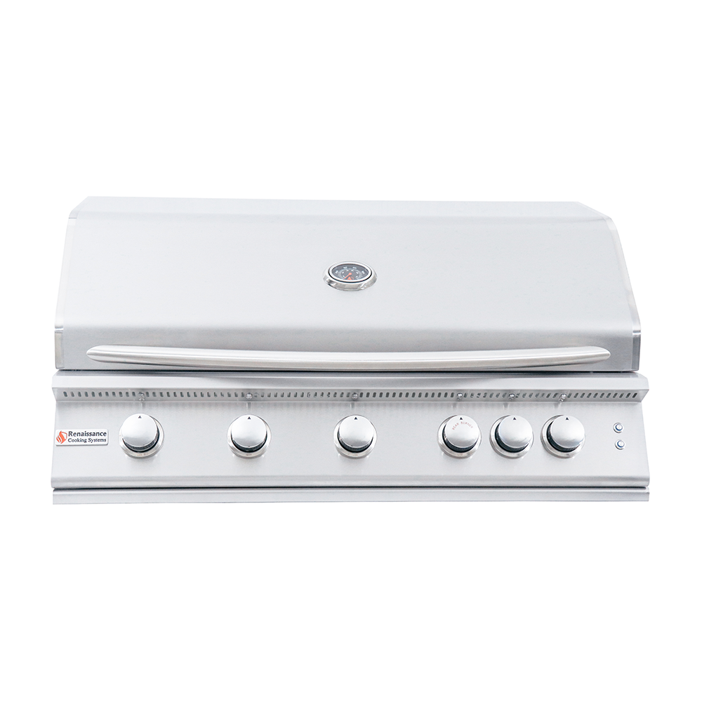40" Premier Series Built-In Grill Head w/ LED Lights - RJC40AL
