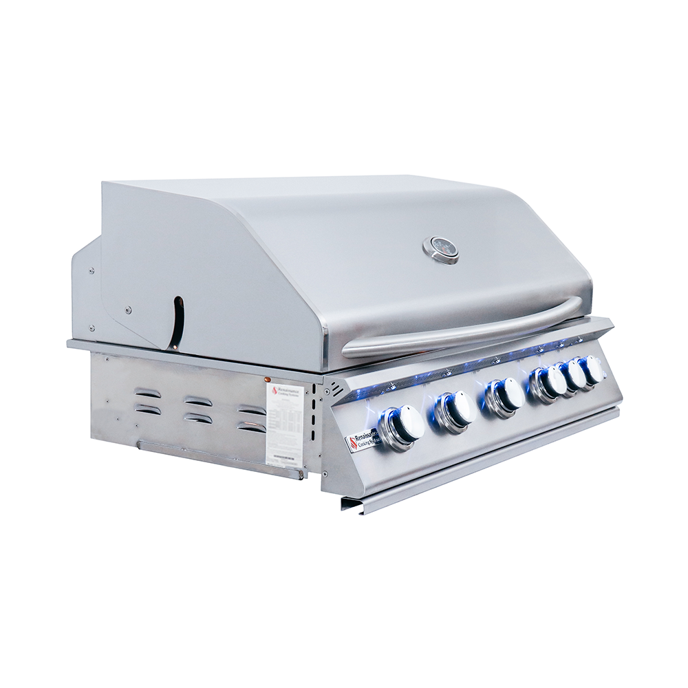 40" Premier Series Built-In Grill Head w/ LED Lights - RJC40AL