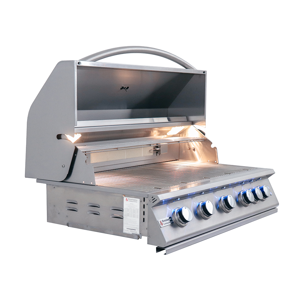 40" Premier Series Built-In Grill Head w/ LED Lights - RJC40AL