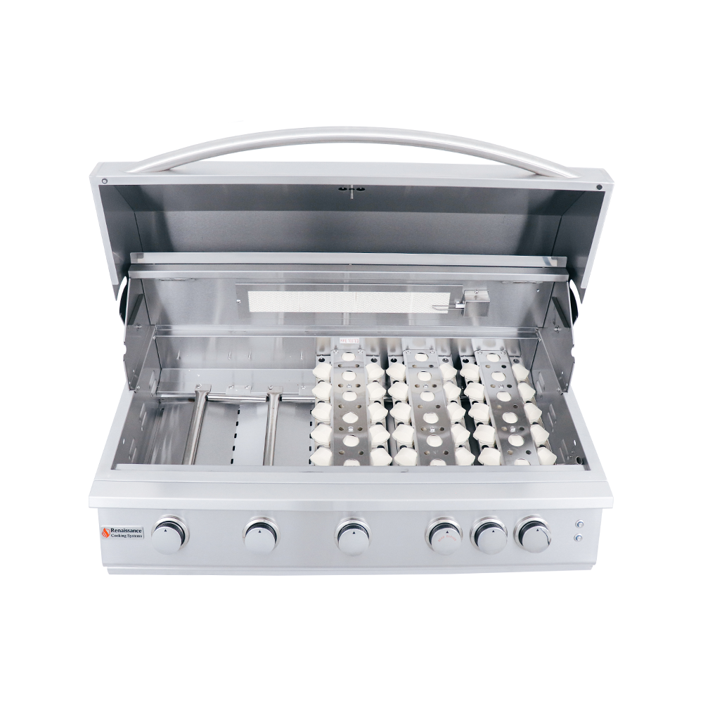 40" Premier Series Built-In Grill Head w/ LED Lights - RJC40AL