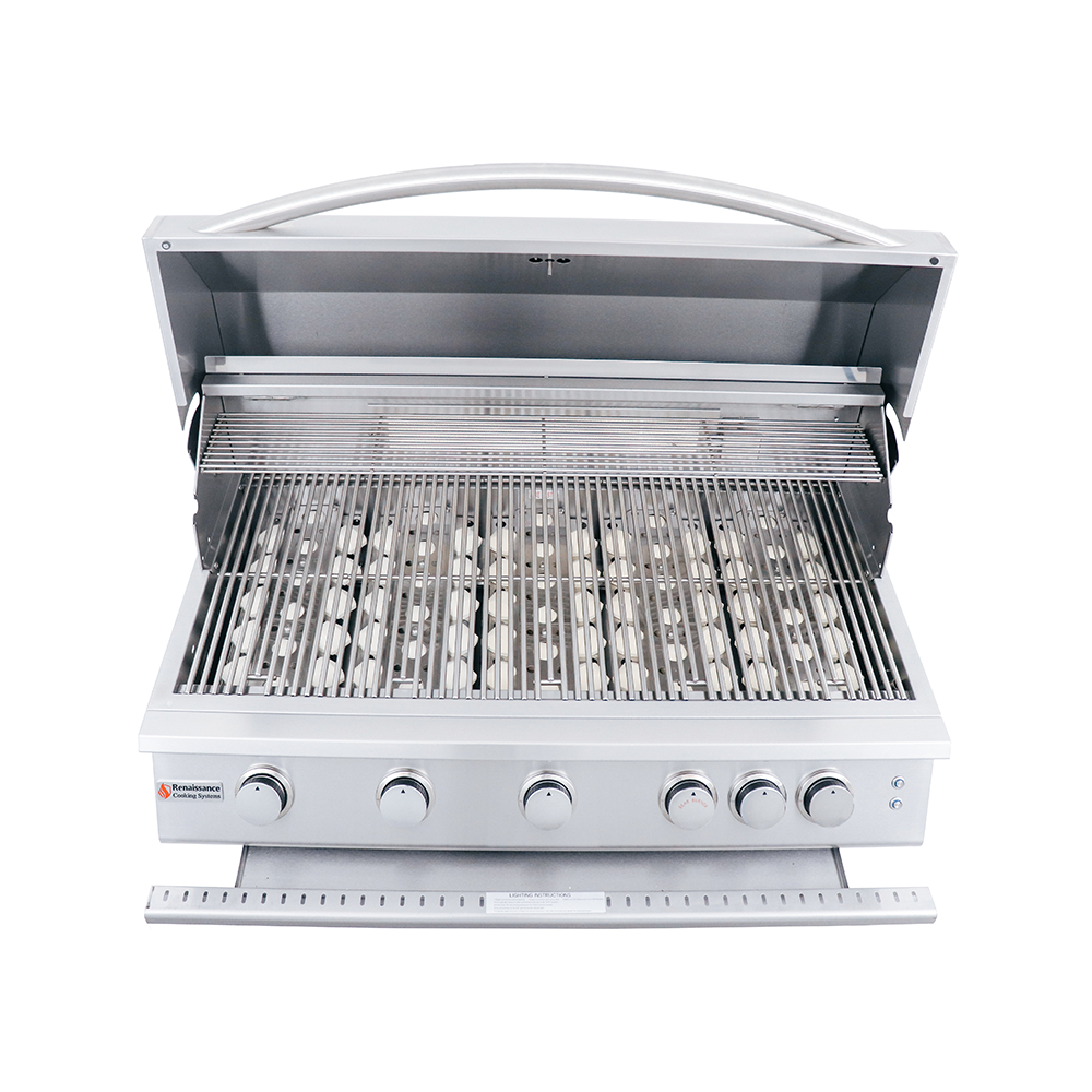 40" Premier Series Built-In Grill Head w/ LED Lights - RJC40AL