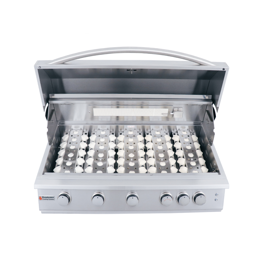 40" Premier Series Built-In Grill Head w/ LED Lights - RJC40AL