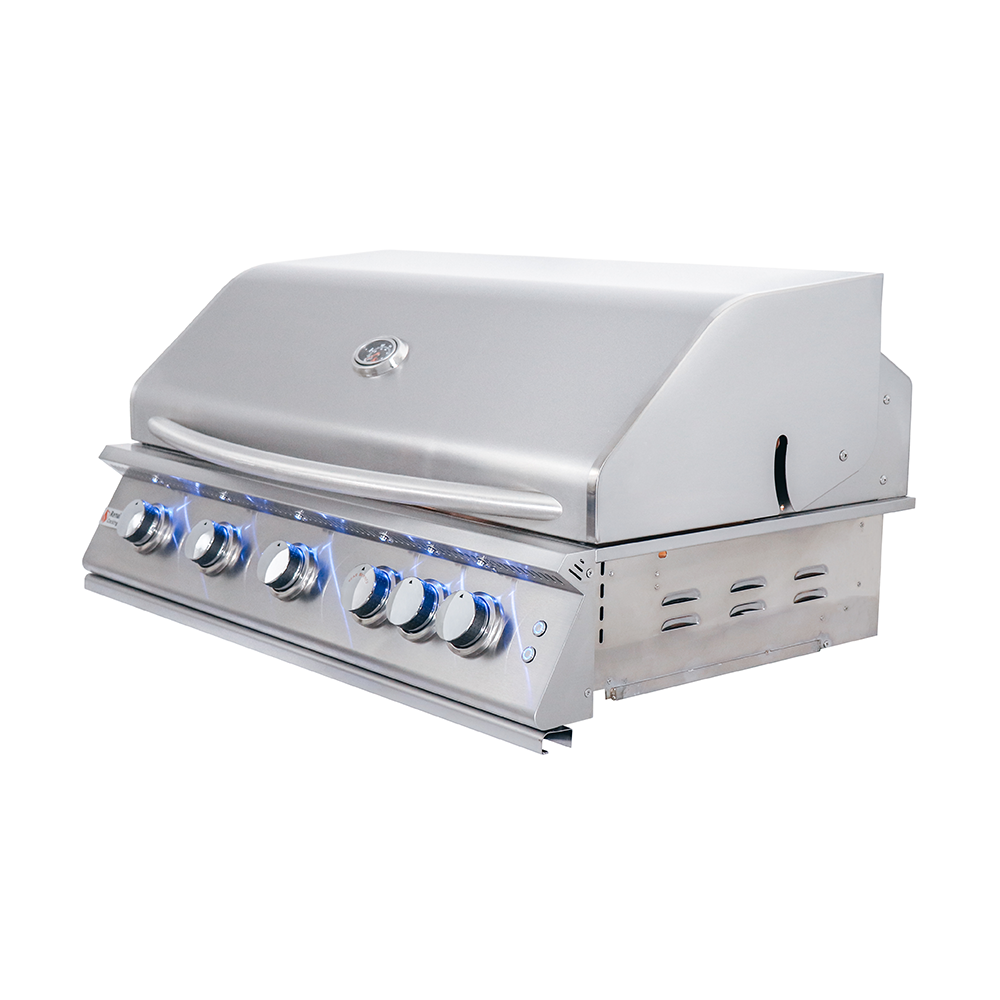 40" Premier Series Built-In Grill Head w/ LED Lights - RJC40AL