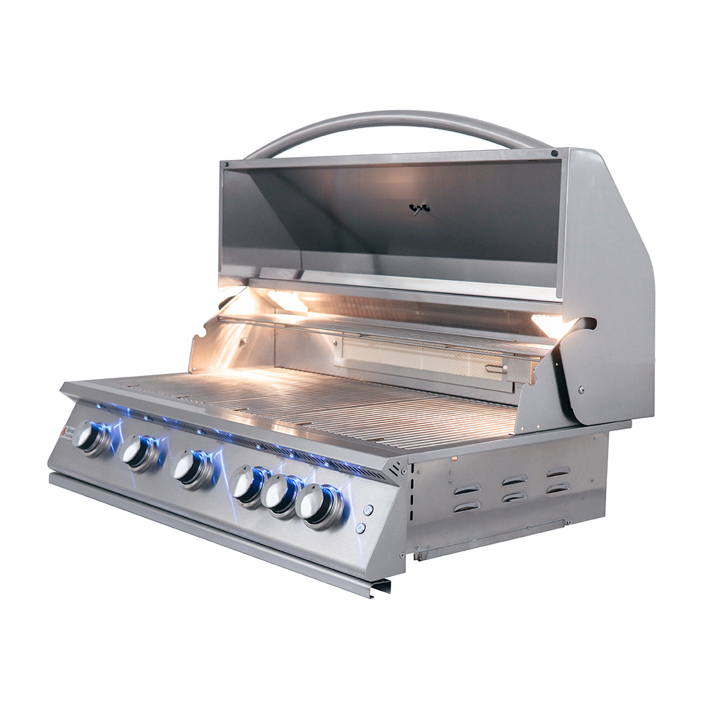 40" Premier Series Built-In Grill Head w/ LED Lights - RJC40AL