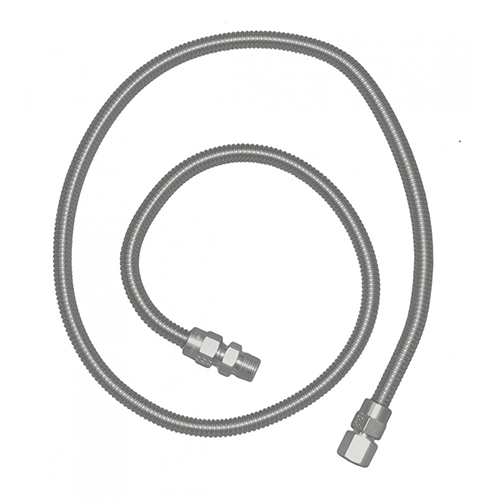 48" Stainless Flex Hose