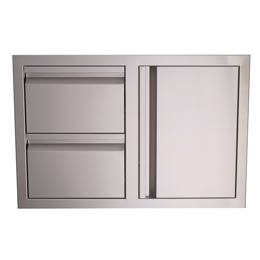 Double Drawer / Door Combo