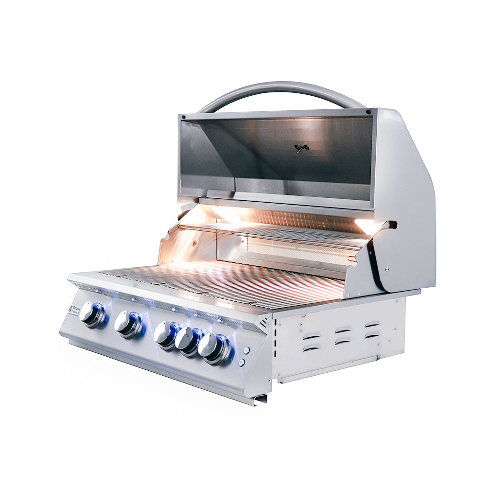 32" Premier Series Grill Head w/ LED Lights - RJC32AL