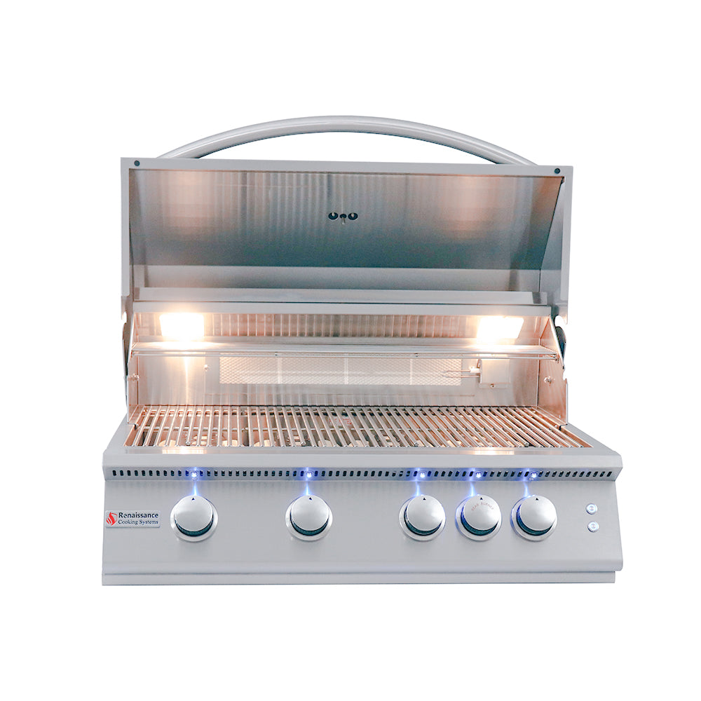 32" Premier Series Grill Head w/ LED Lights - RJC32AL