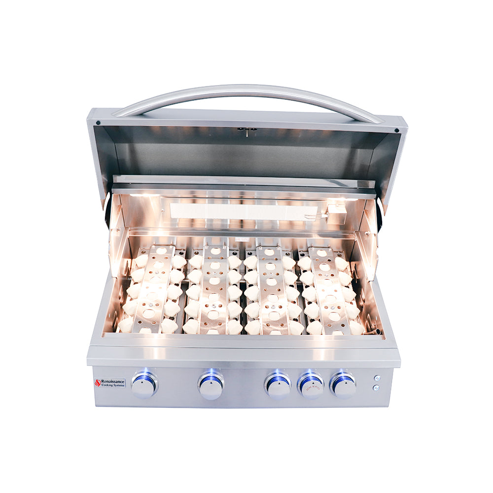 32" Premier Series Grill Head w/ LED Lights - RJC32AL