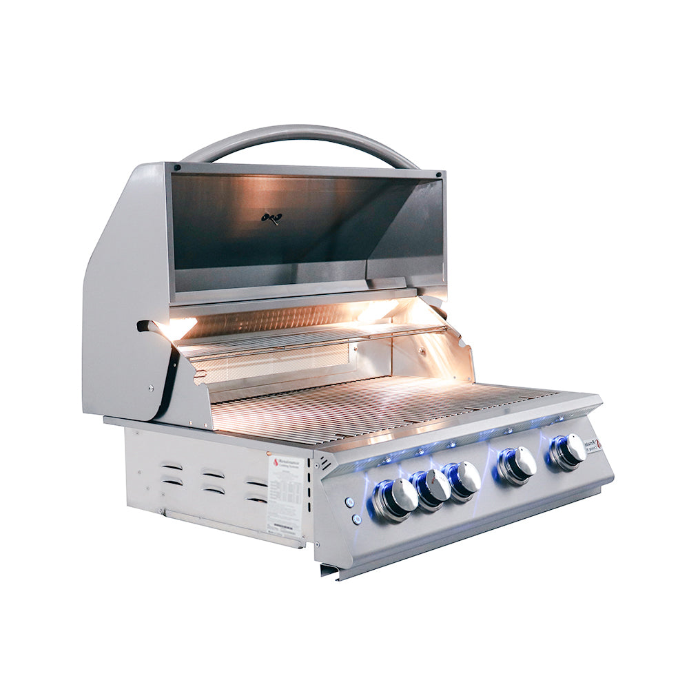32" Premier Series Grill Head w/ LED Lights - RJC32AL