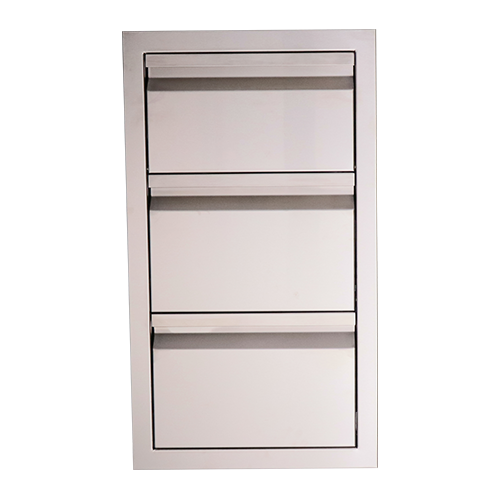 Double Drawer w/ Paper Towel Holder